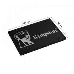 Ổ cứng SSD Kingston KC600 512GB 2.5 inch SATA3 (Đọc 550MB/s - Ghi 520MB/s) - (KC600/512GB)-2