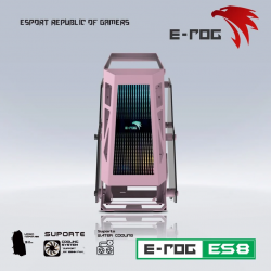 Vỏ Case VSP Esport Rog ES8 Pink – Có Sẵn 6 FAN RGB-3